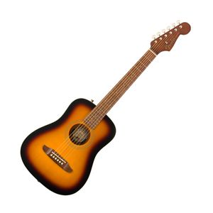 Guitarra acústica Fender mini Redondo con funda - Sunburst