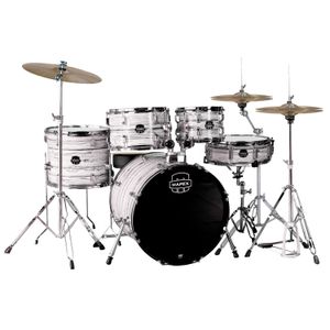 Batería acústica Mapex CM5295FTCFI Comet 5 piezas - White Marblewood