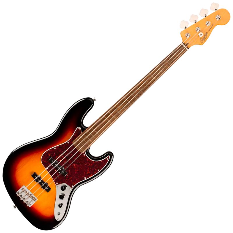 り　Classic Vibe '60s Jazz Bass® Bajo eléctrico Squier Classic Vibe 60´s Jazz Bass Fretless Laurel