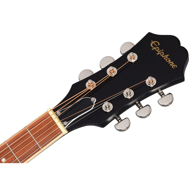 Guitarra electroacústica Epiphone J-45 EC Studio color Ebony