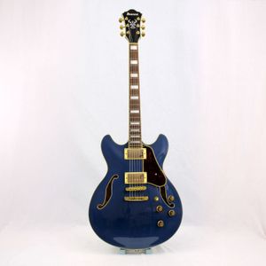 Guitarra eléctrica Ibanez Semi-Hollow AS73G - Prussian Blue Metallic OPENBOX