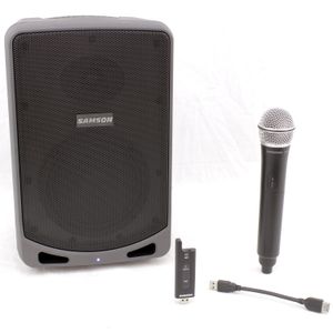 Caja acústica activa Samson con bluetooth XP106W - incluye micrófono inalámbrico OPENBOX