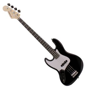 Bajo eléctrico zurdo Freeman E81 negro E81LHBK