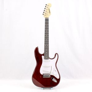 Guitarra eléctrica Freeman FREG1003 Stratocaster - Rojo Vino OPENBOX
