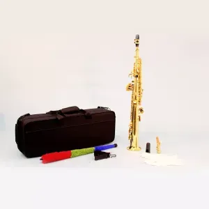 Saxofón soprano Baldassare 6433L dorado OPENBOX