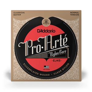 Cuerdas Para Guitarra Clásica Daddario EJ45, Nylon