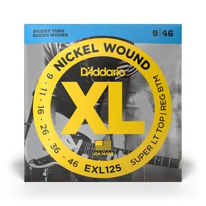 Cuerdas Para Guitarra Eléctrica Daddario EXL125 09-46