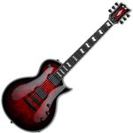 1-Guitarra electrica ESP E-II Eclipse QM - See Thru Black Cherry Sunburst