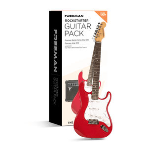 Pack de guitarra eléctrica Freeman Rockstarter - Red