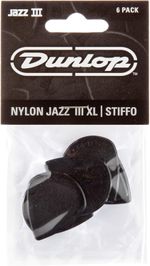 3 Pack de 6 unetas Dunlop 47P3S Jazz III XL Stiffo 1.38mm