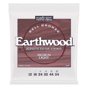 Cuerdas Guitarra Acústica Ernie Ball EarthWood P02346 - 12-54