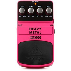 Pedal Efecto Behringer Heavy Metal HM300 - Distorsión