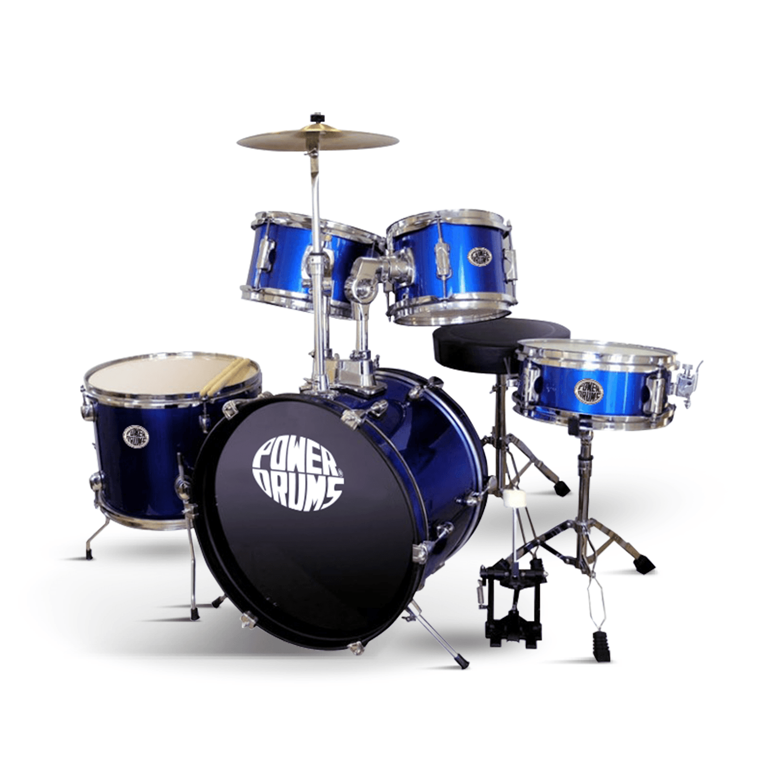Batería para niño Powerdrums PD-03 BL - azul