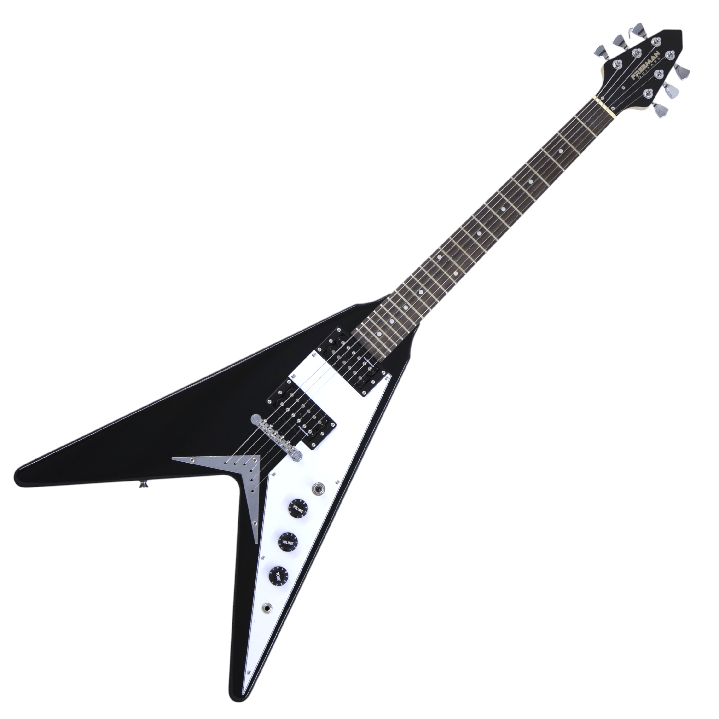 Guitarra Eléctrica Flying V Freeman FRFV300 - Negro