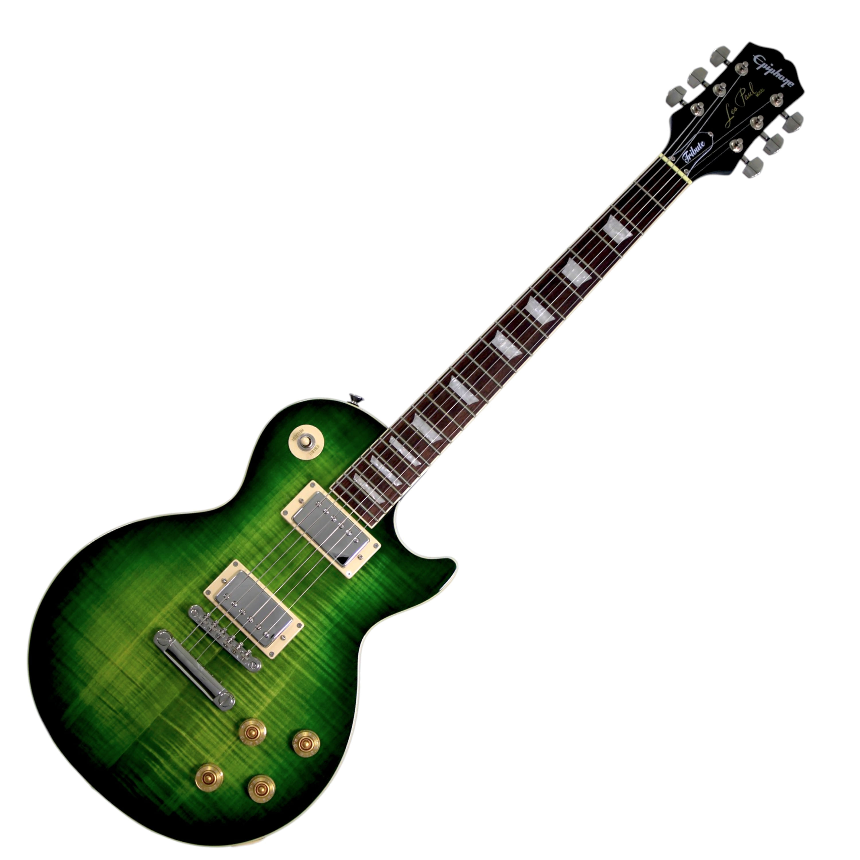 Guitarra Eléctrica Epiphone Les Paul Tribute Plus - Iguana Burst