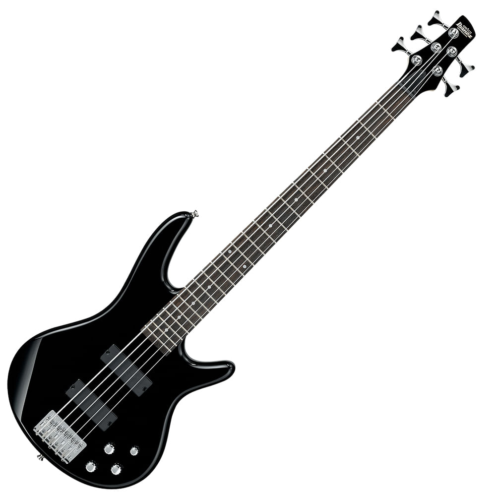 Bajo Eléctrico Activo 5 Cuerdas Ibanez GSR205 BK - Negro