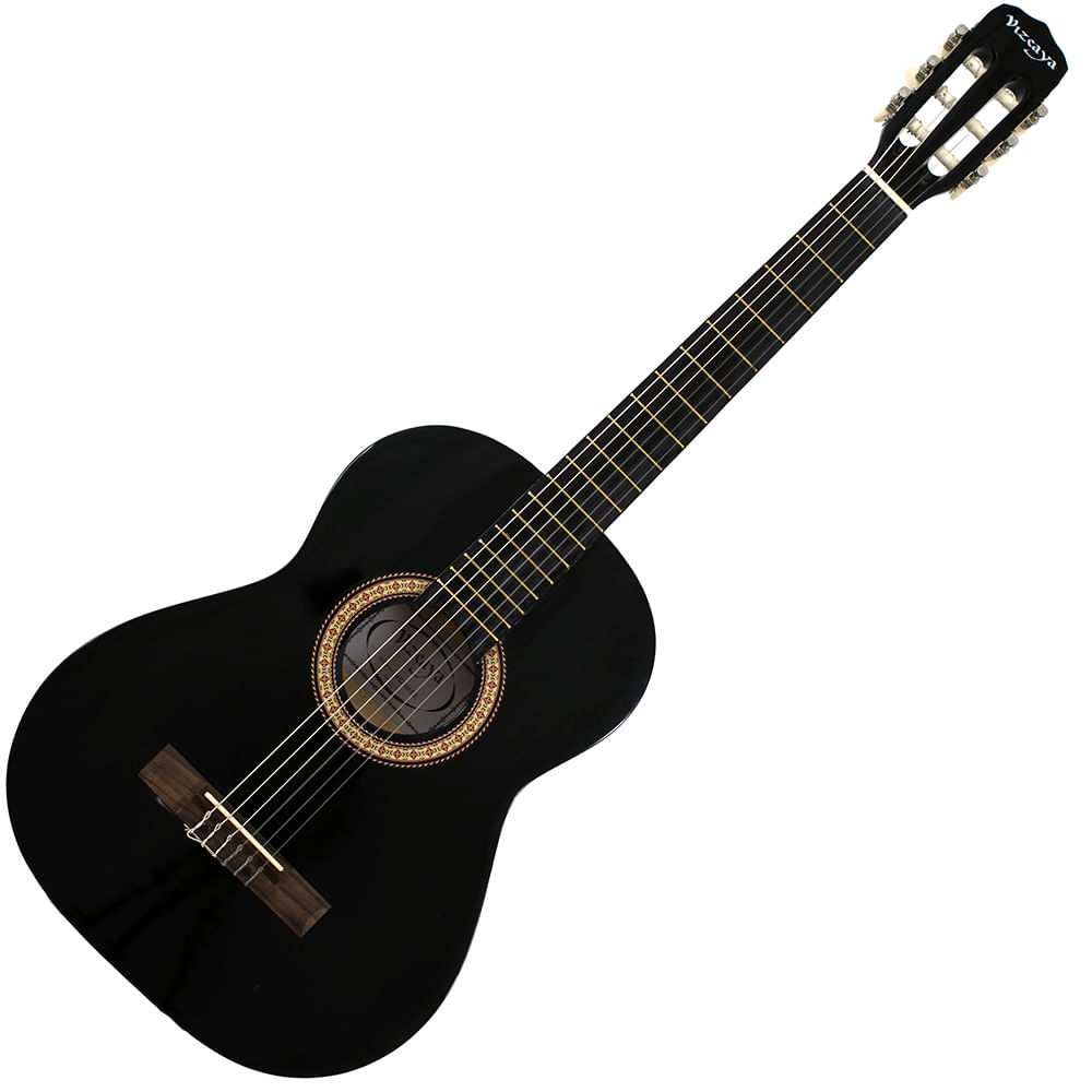 Guitarra Clásica Vizcaya 3/4 ARCG34 BK - Negra