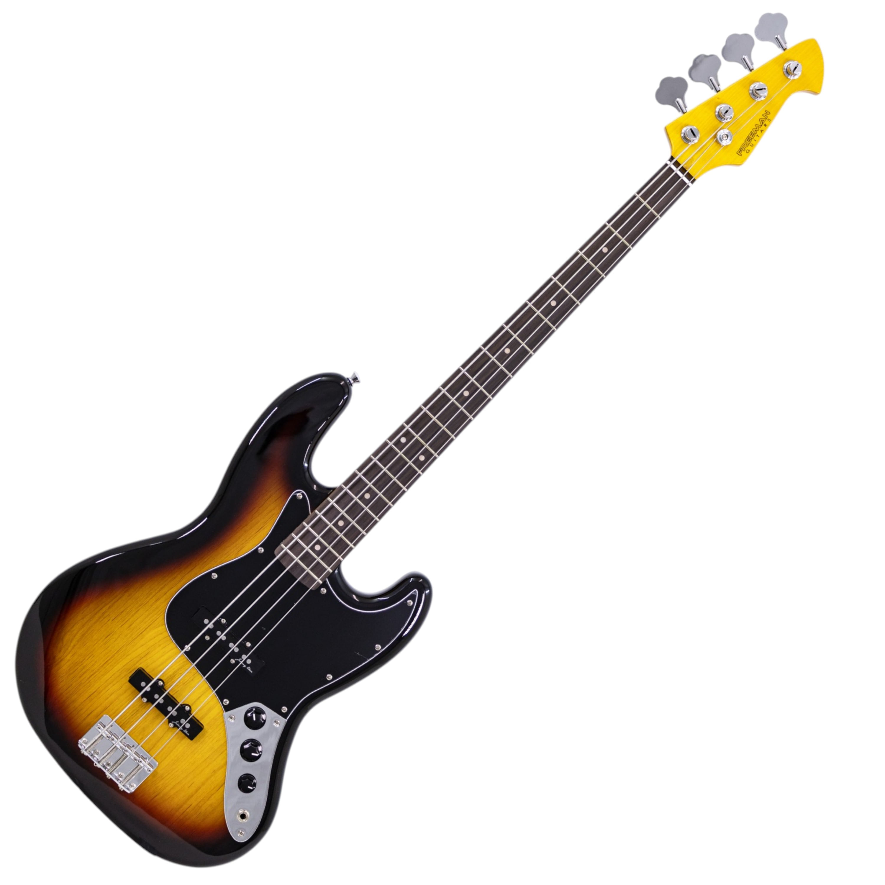 Bajo Eléctrico Freeman Jazz Bass E81 - 3-Tone Sunburst