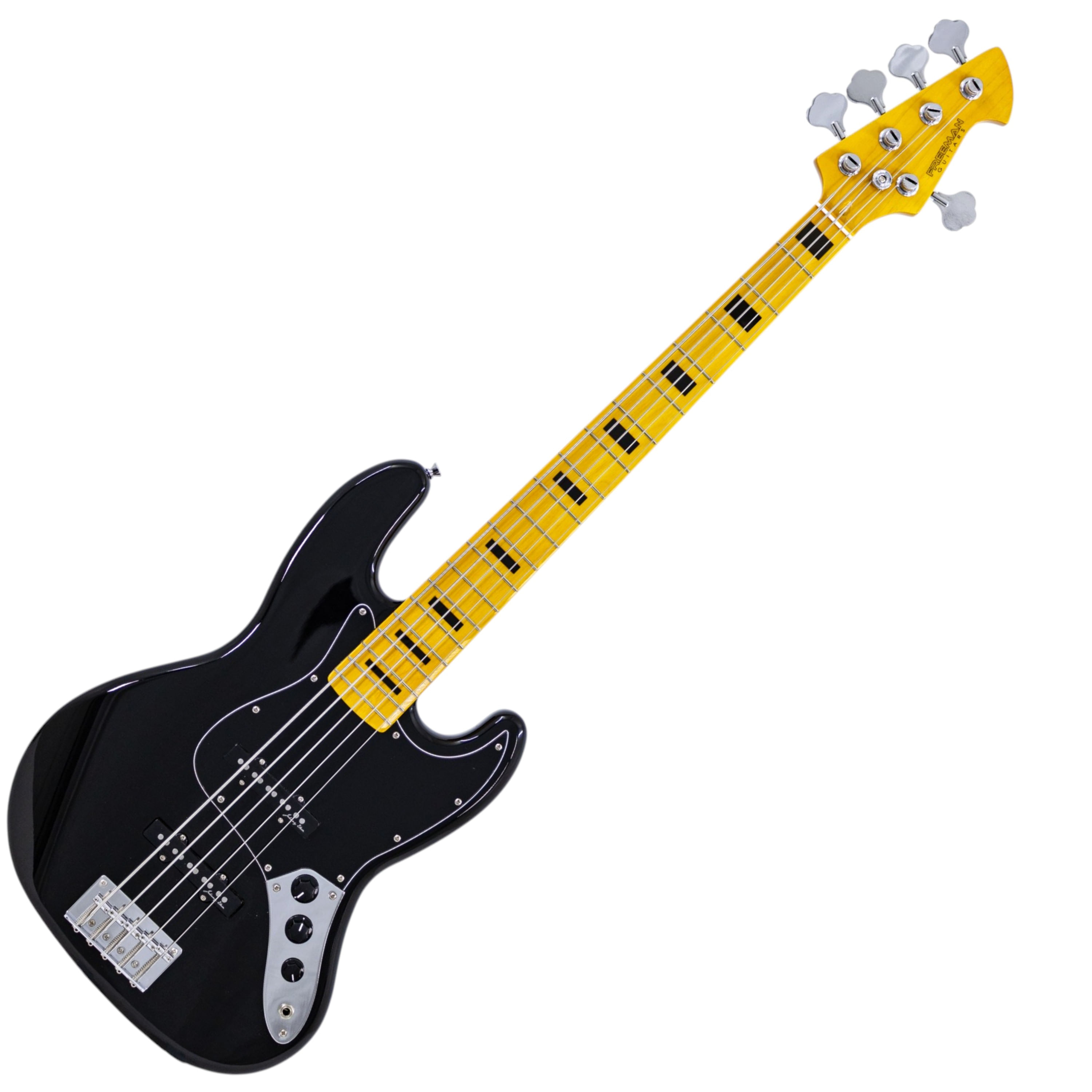 Bajo Eléctrico 5 Cuerdas Freeman Jazz Bass JB5MP - Negro