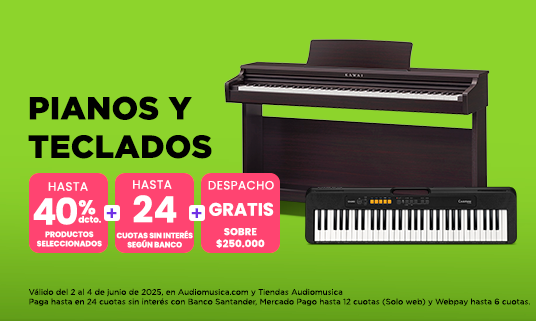 Pianos y Teclados Cyber