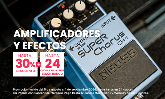 Amplificadores y Efectos