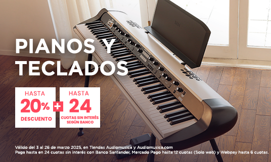 Marzo - Pianos y Teclados