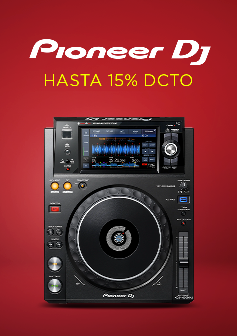 Pioneer DJ con hasta 15% dcto